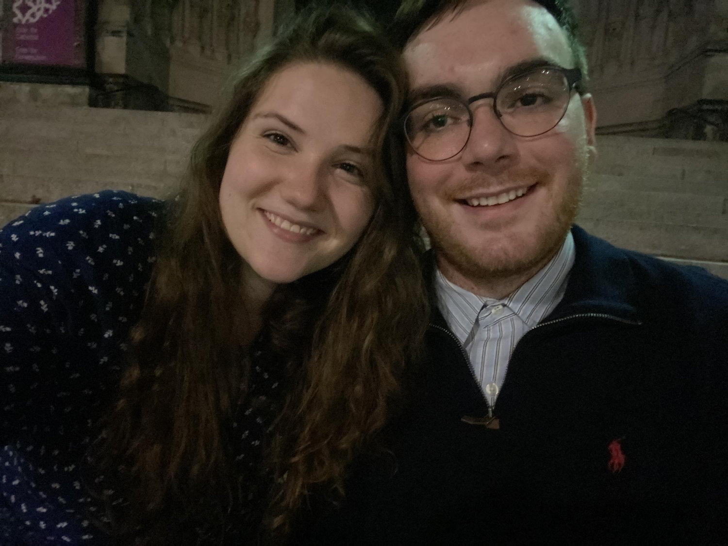 night time walk to St. John the Divine