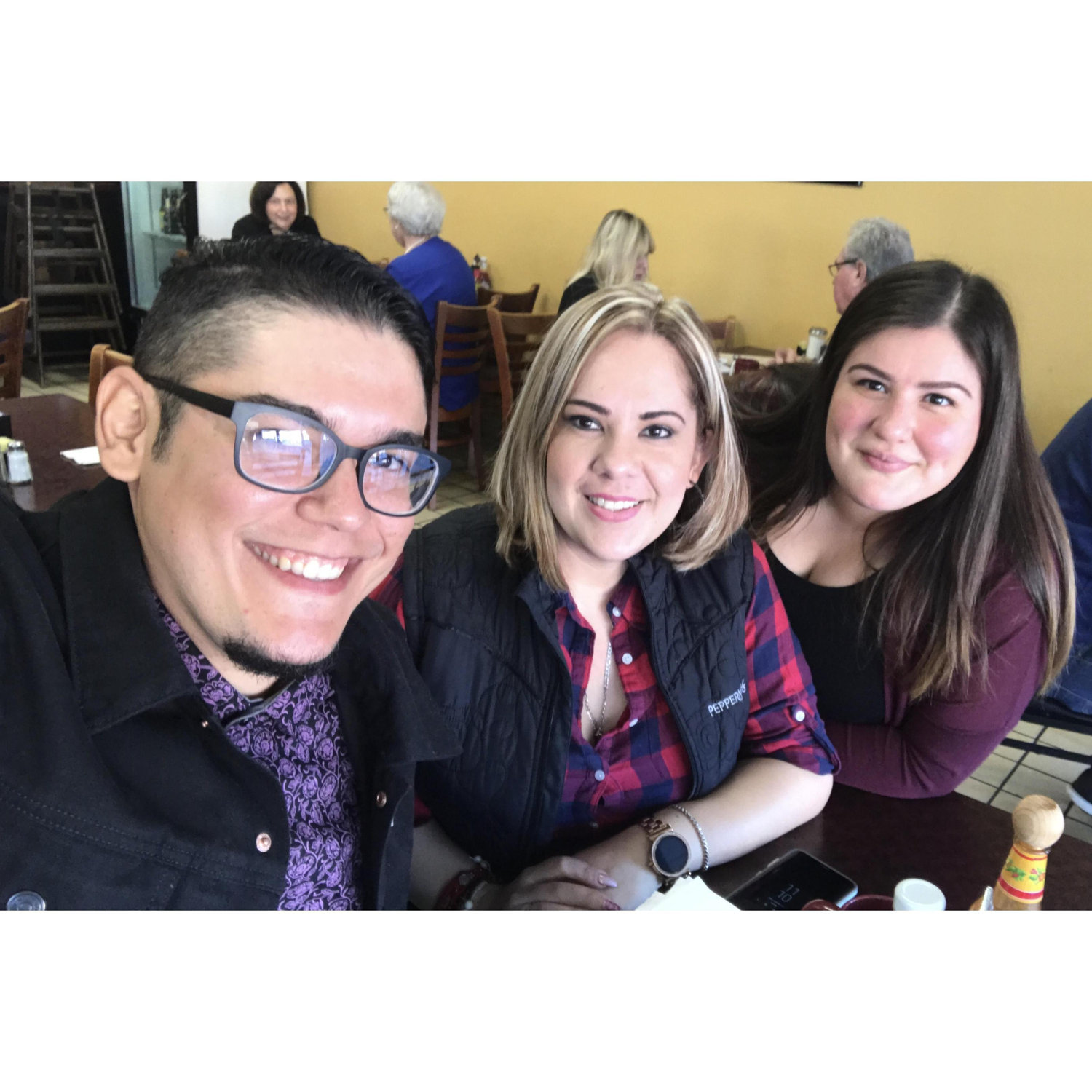 Esta foto de cuando nos conocimos gracias a nuestra querida amiga en común, Karina.