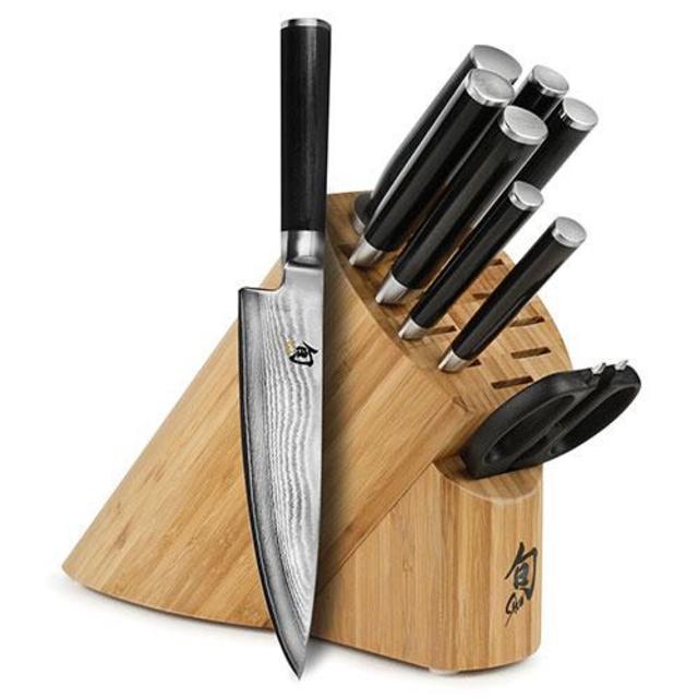 Shun Classic 10 Piece Knife Block Set