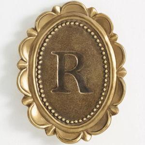 Louisa Monogram Gallery Wall Charm "R"