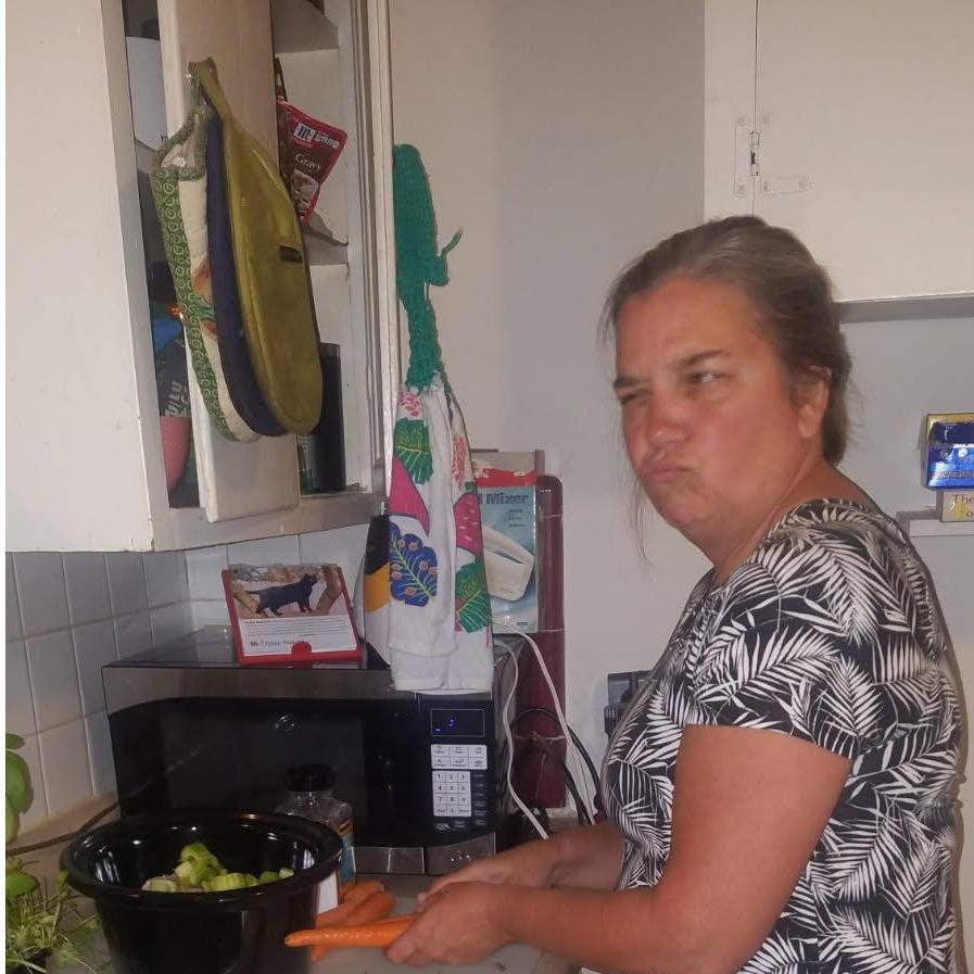 Momma making the crack house into a crack home <3