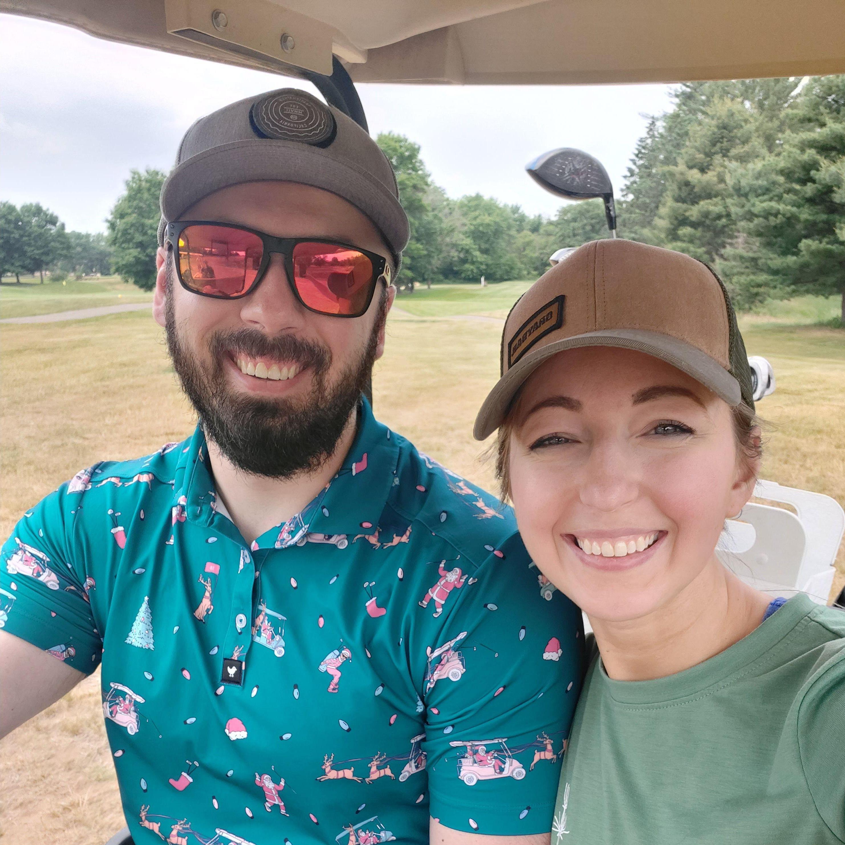 We obviously like to golf in the spring/summer!