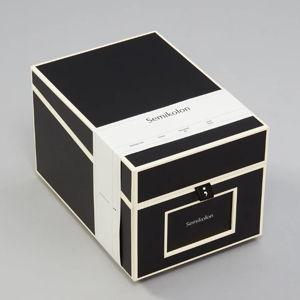 Photo Box Medium with Tabs - Black