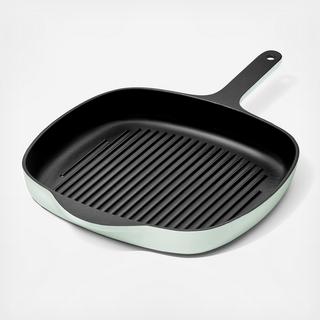 Enameled Cast Iron Grill Pan