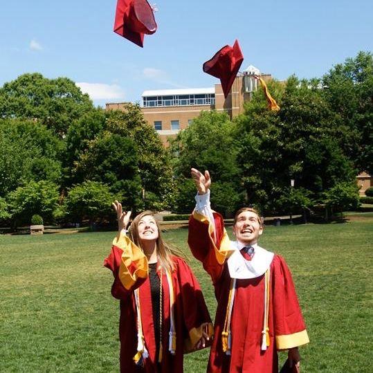 High school graduation, Go Trojans!