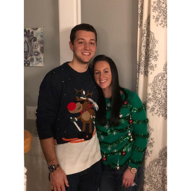 Ugly Christmas Sweater Party @ the Leforts.