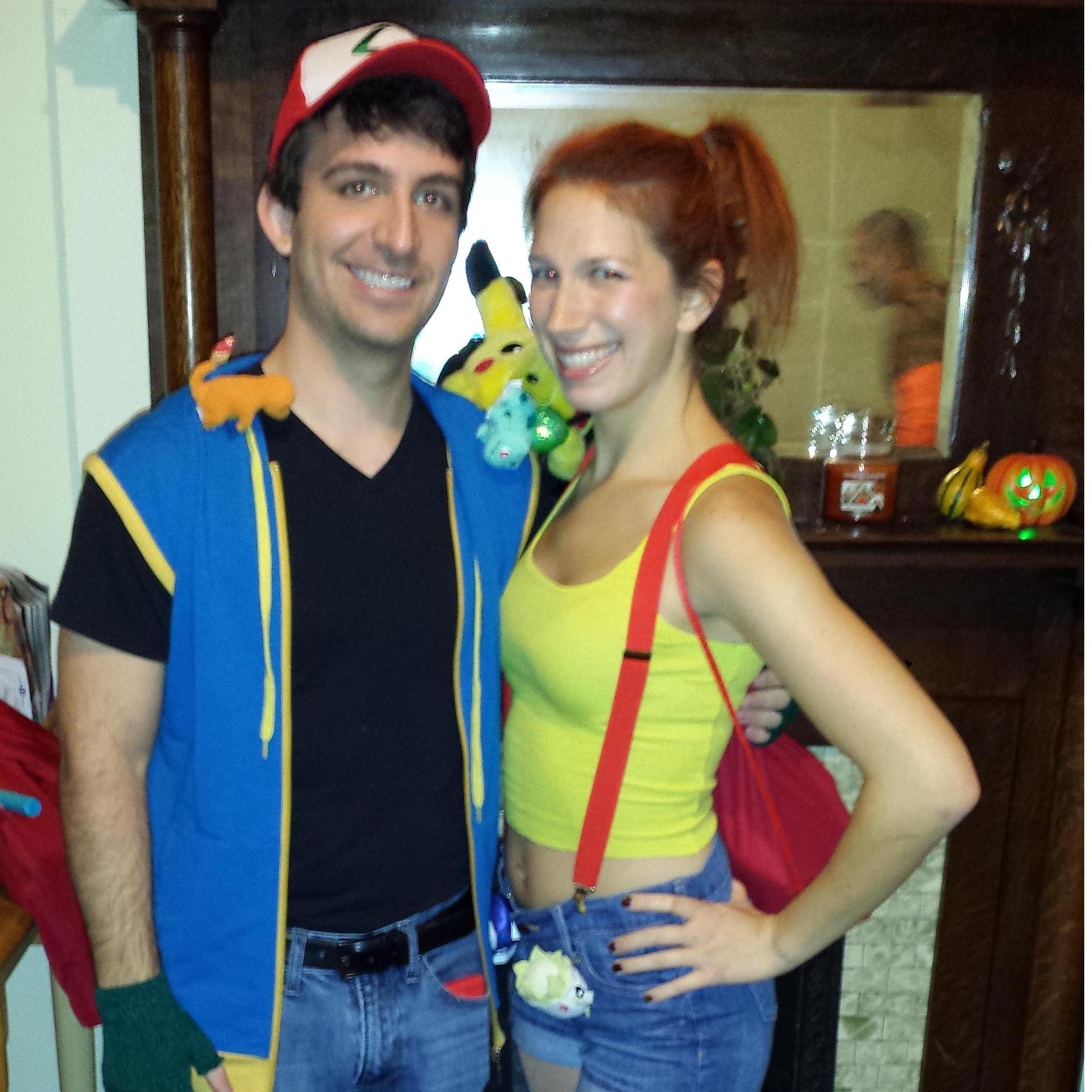 Halloween...Ash and Misty