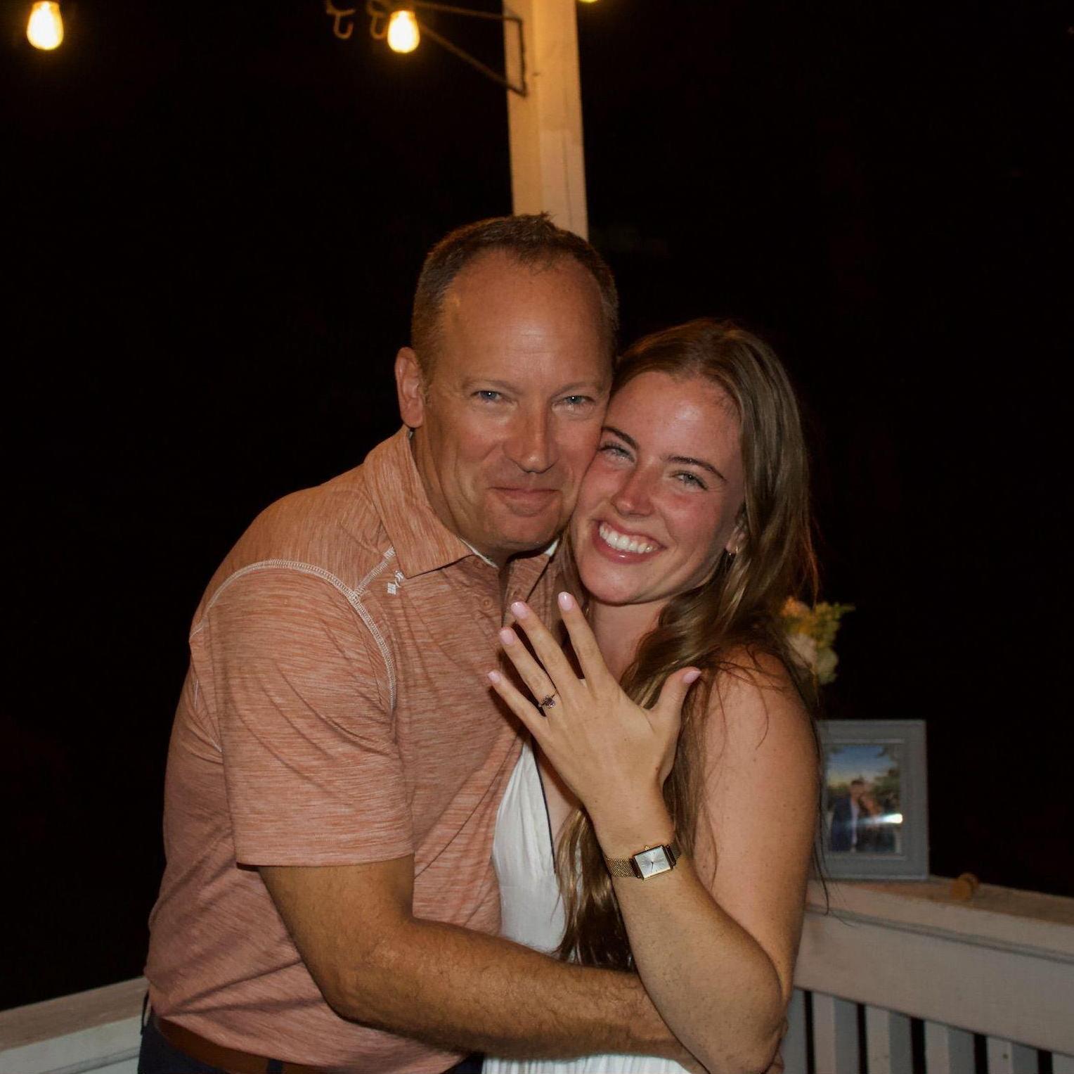 I bawled my eyes out when I got to hug my family and share this moment with them. Such a sweet surprise:) - Kat