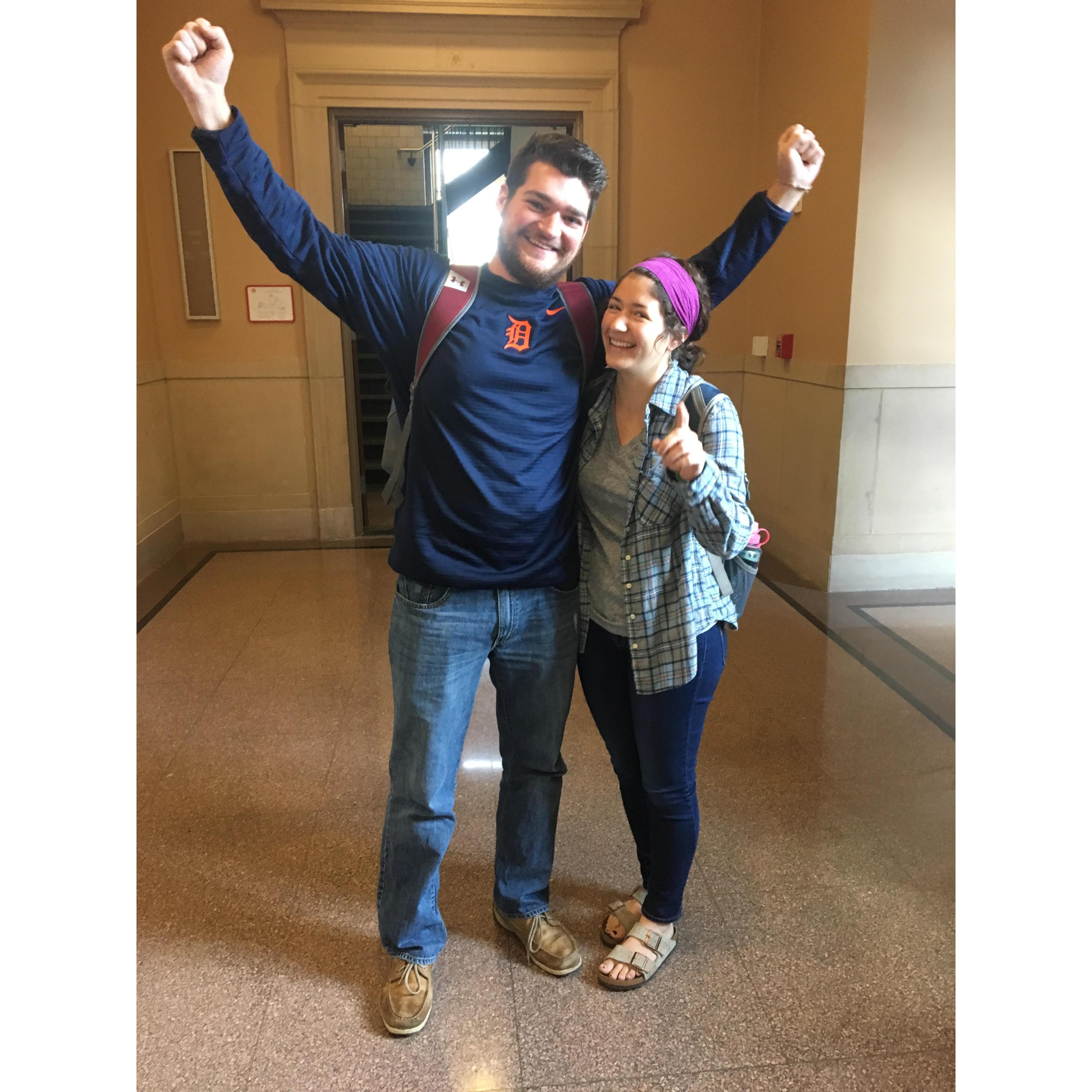 Last day of grad school!