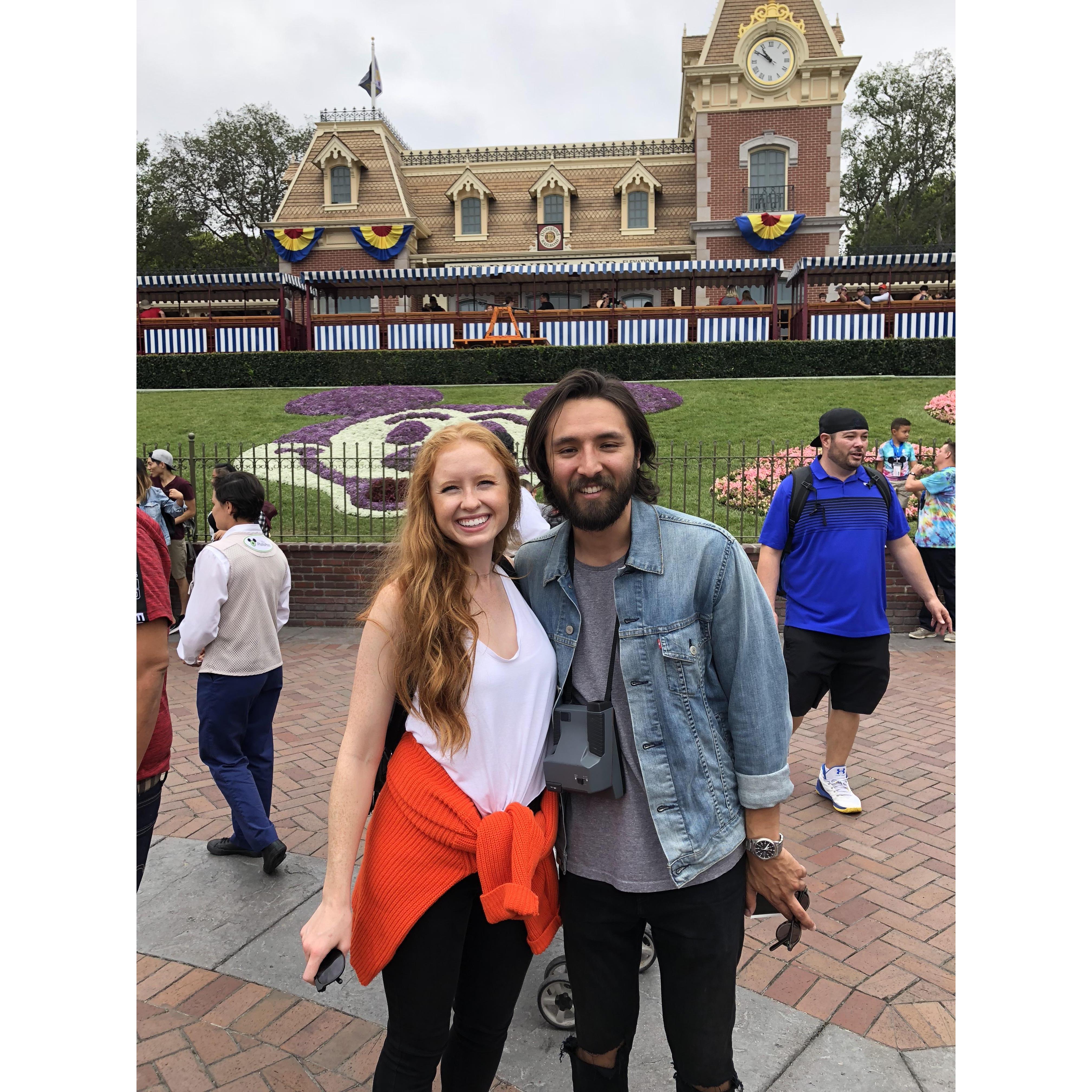 Sav's first time at Disneyland 2018!