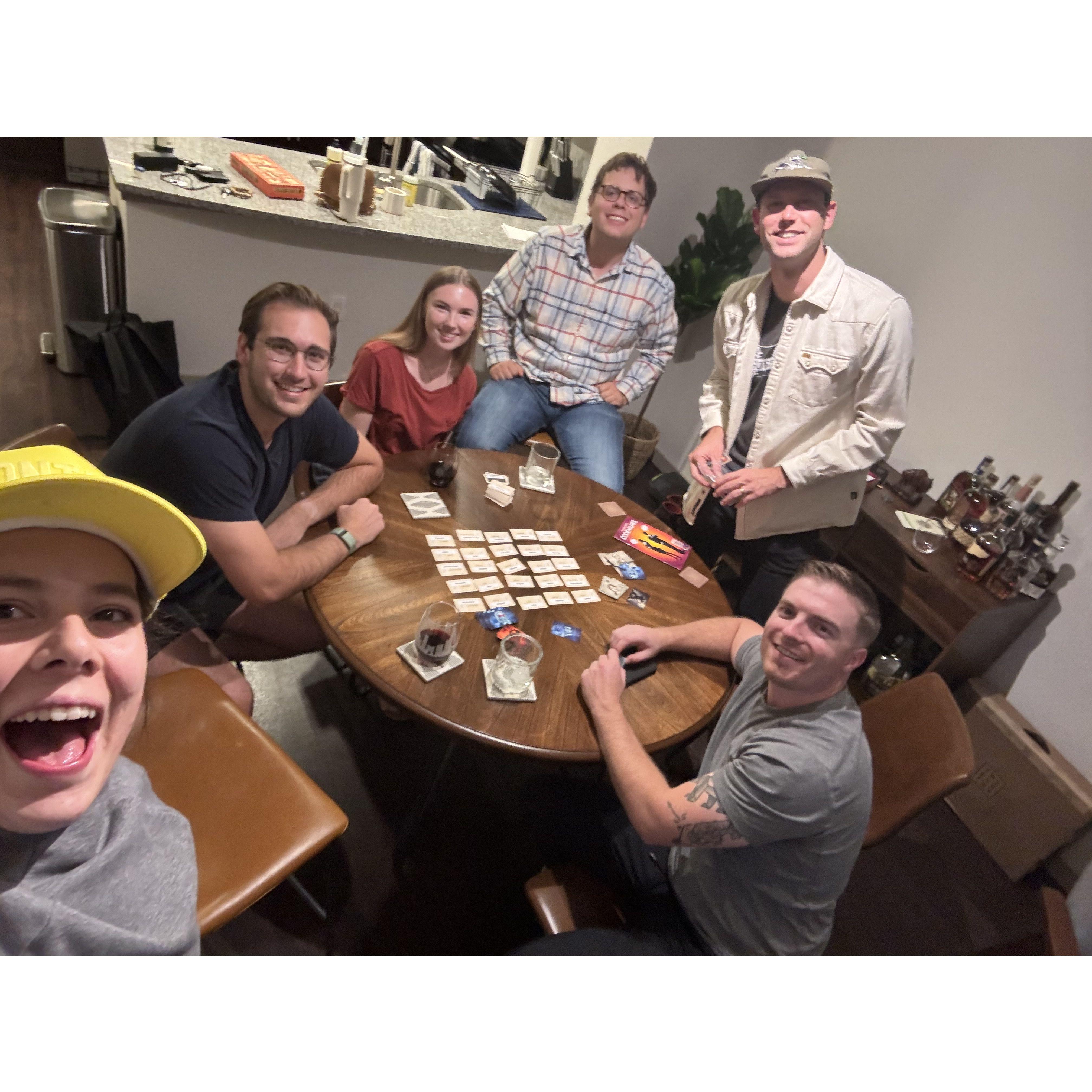 Game night with friends!