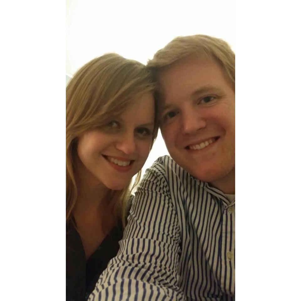 This was taken right after Ryan and I decided to make it official, even though we were to live so far apart. (I knew then.)