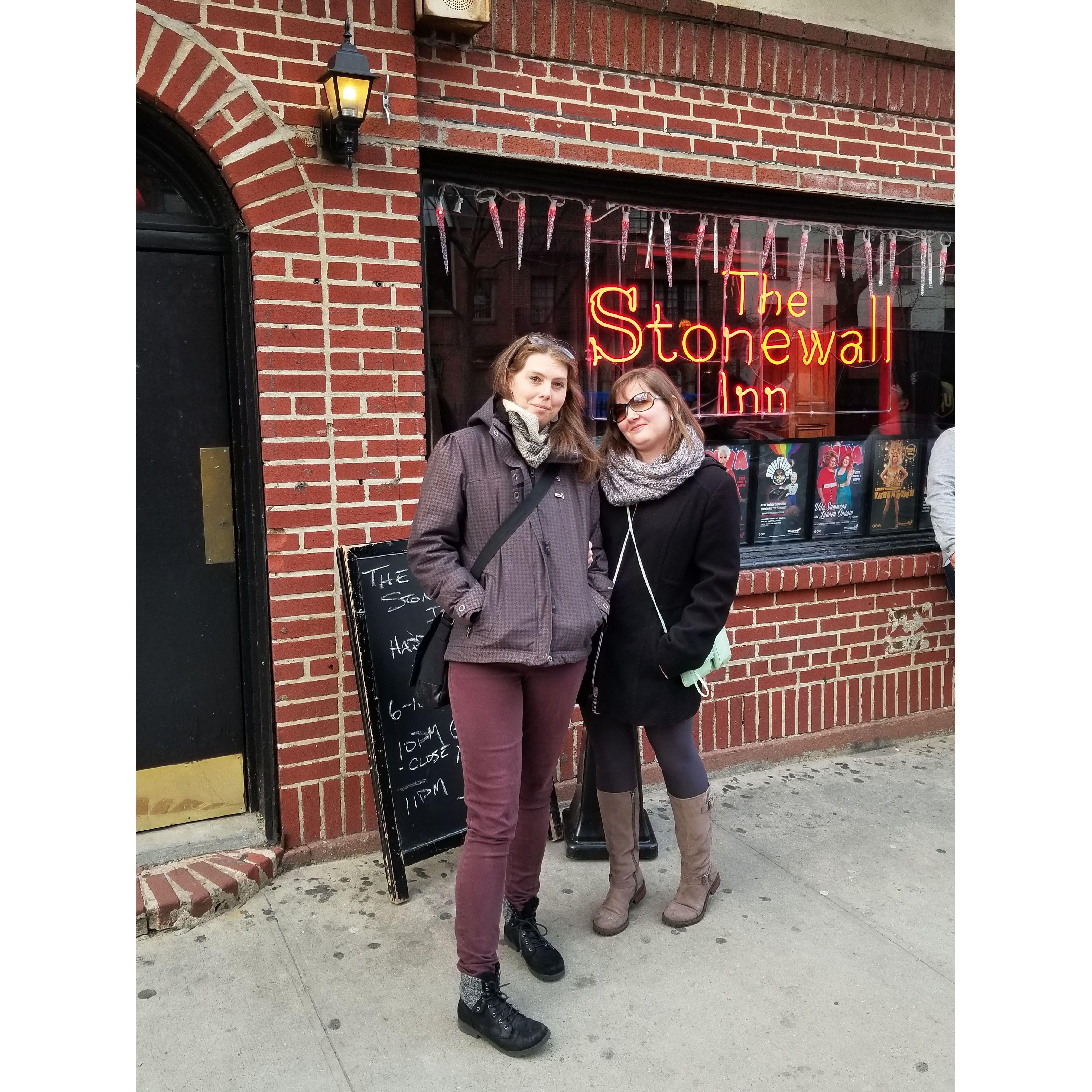 Sang Karaoke at the infamous Stonewall. New York did not disappoint.