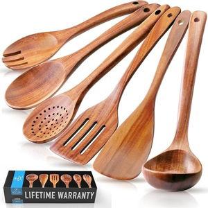 6-Piece Wooden Spoon Set