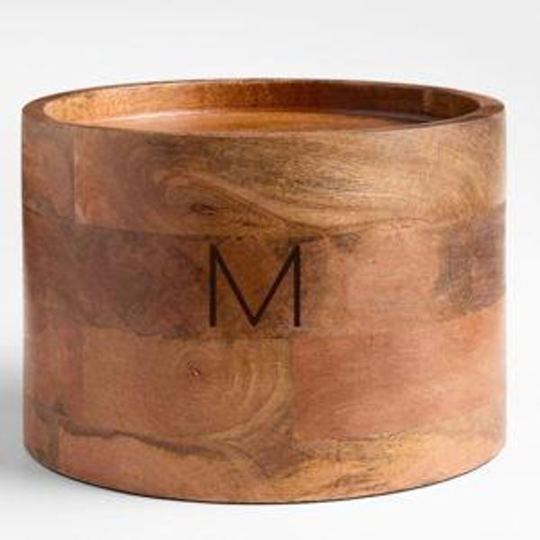Personalized Brooks Natural Wood Drink Dispenser Stand