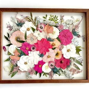 Preserved Wedding Bouquet Frame