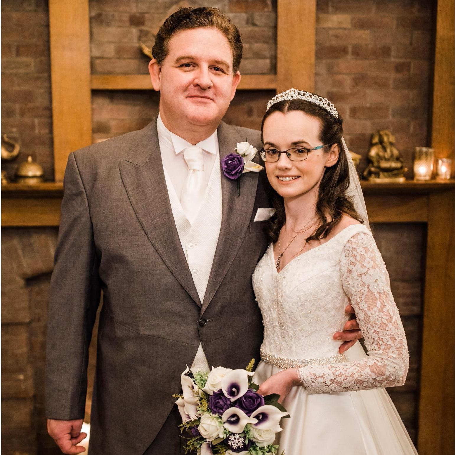 At our micro wedding