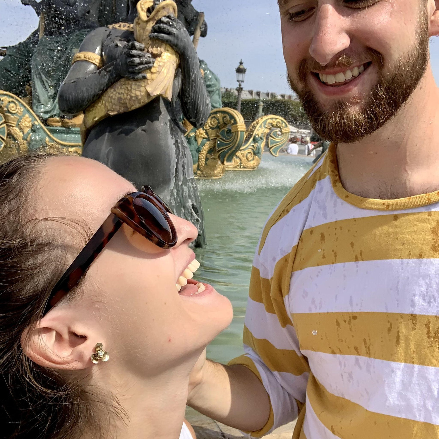Our first trip together to Paris in summer 2019