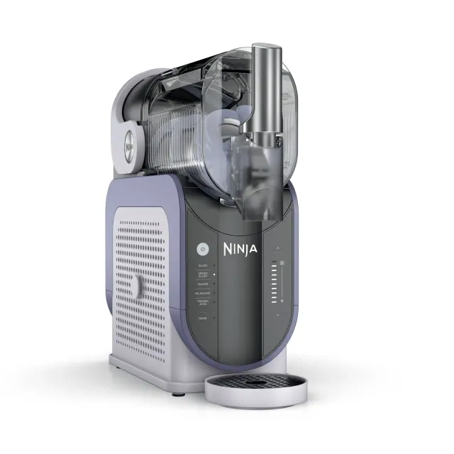 Ninja SLUSHi 88oz Professional Frozen Drink Maker with RapidChill Technology 5 Preset Programs Lavender FS301PU