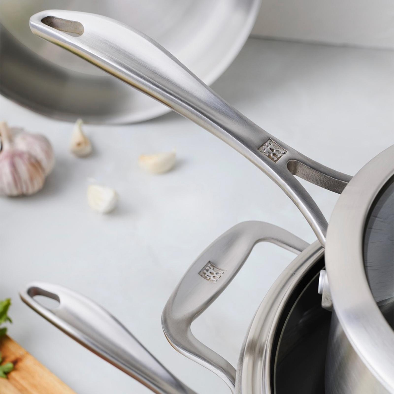 新品　未使用　ZWILLING COOKWARE SET 3点セット Amazon.com: ZWILLING Spirit 3-ply 7-pc Stainless Steel Cookware