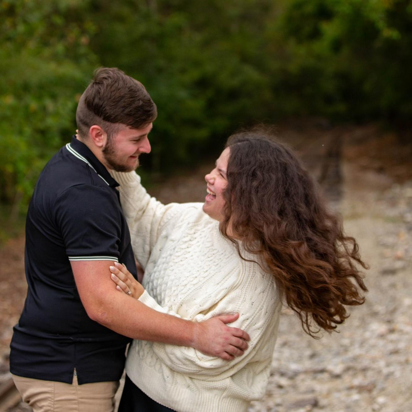 The way he holds onto me 😭🤍