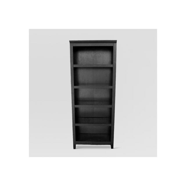 Carson 72" 5 Shelf Bookcase - Black - Threshold™