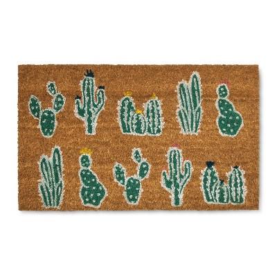 Blue Cactus Doormat