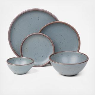 Potters 5-Piece Dinnerware Set, Service for 1