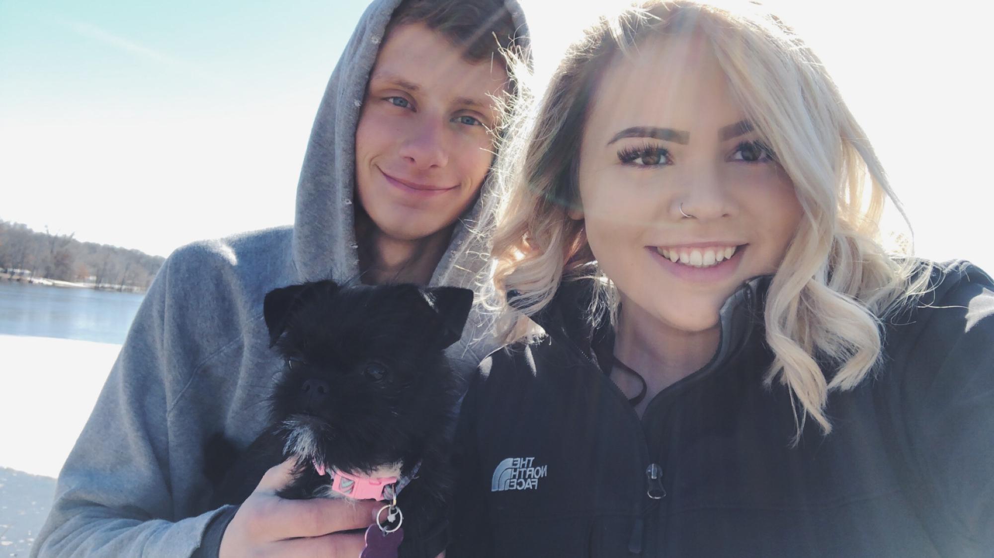 Walking on the pier with Luna {2019}