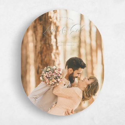 Sage, Green Wedding Save the Date - Lennon Photo