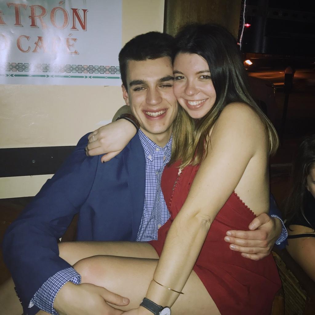 January 2017 - the night we started "officially" dating.