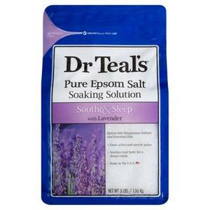 Dr Teal's® Epsom Salt Soothe & Sleep Lavender Soaking Solution - 48oz