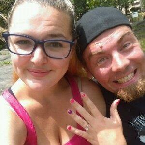 Right after he proposed!