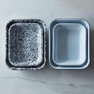 Enamel Roasting Pans (Set of 2)
