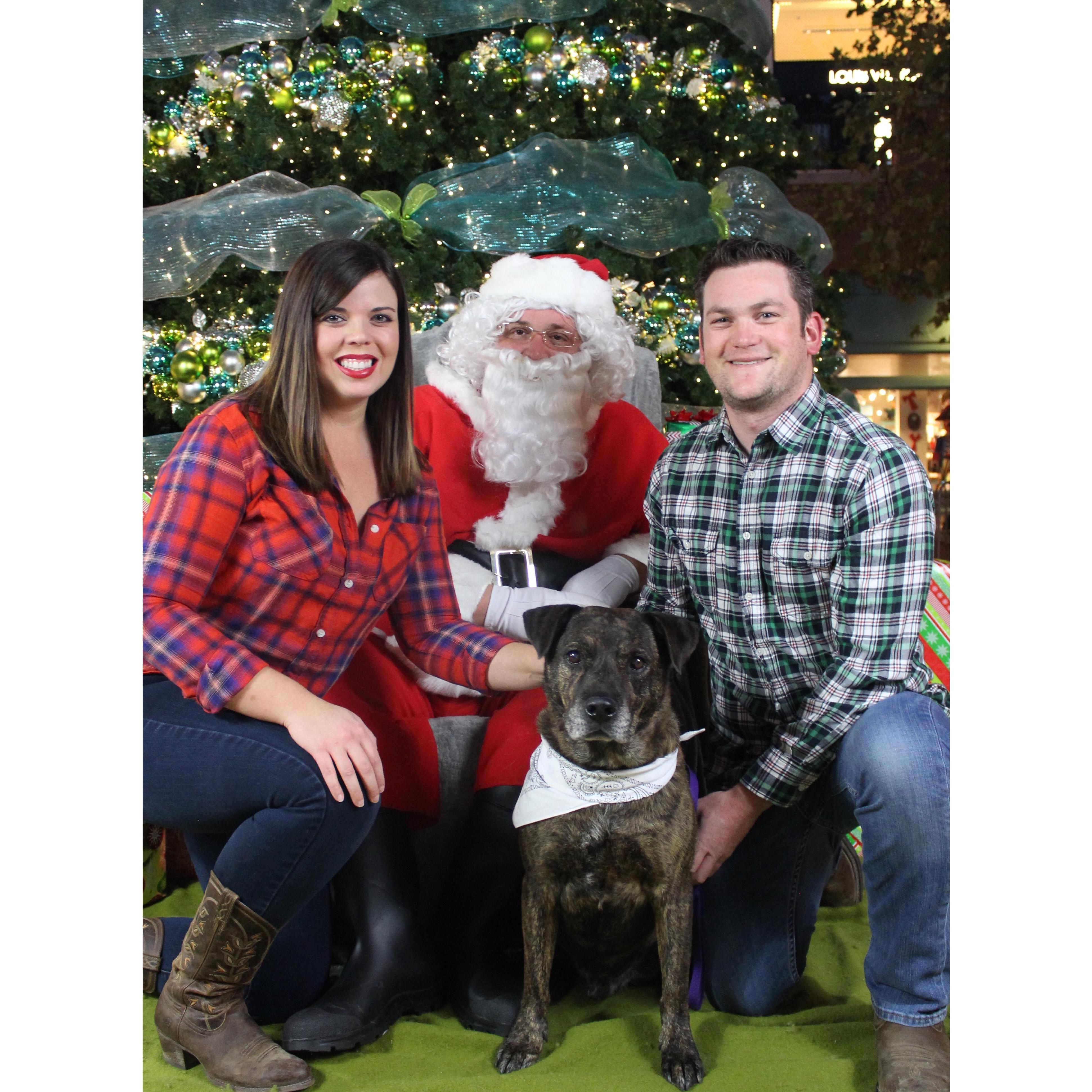 December 2016 - Our second try (and best yet) at a holiday family photo - Tucson AZ