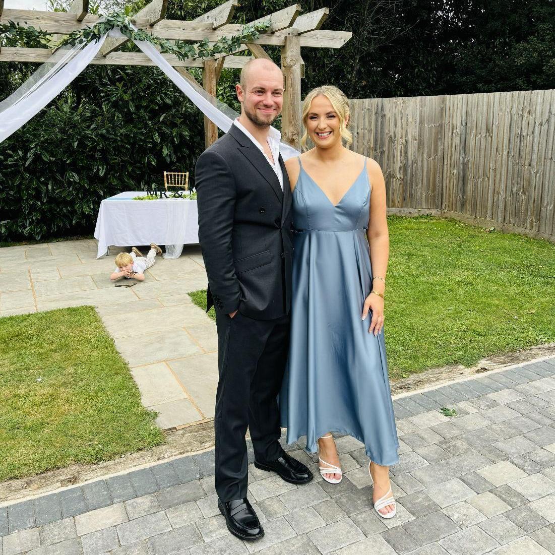 At our MOH's wedding earlier this year