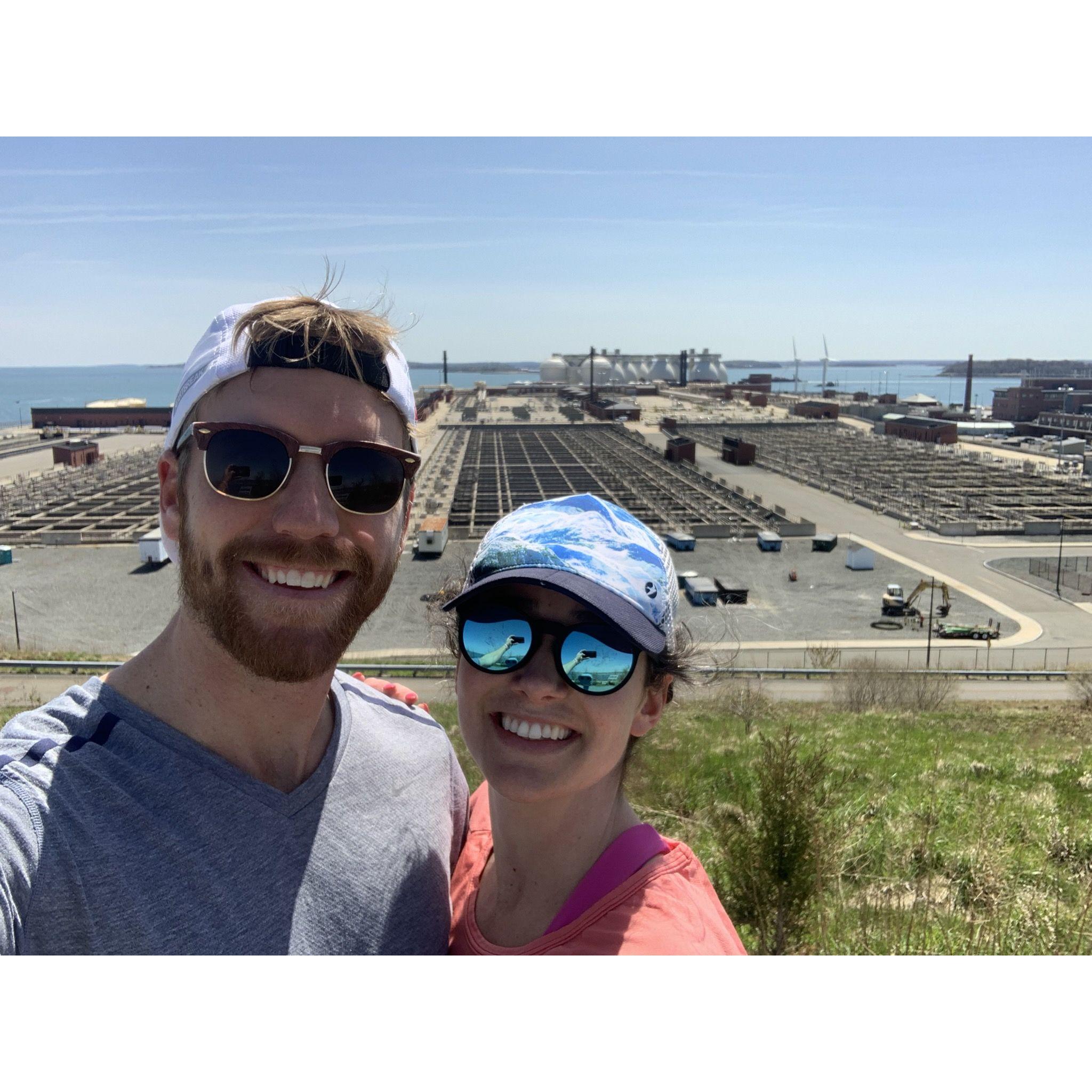 Angelle's first lesson in wastewater treatment