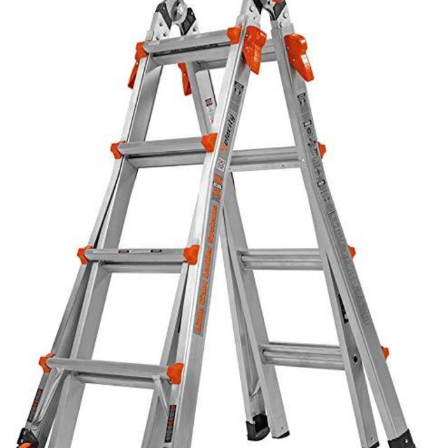 Little Giant 17-Foot Velocity Multi-Use Ladder, 300-Pound Duty Rating, 15417-001