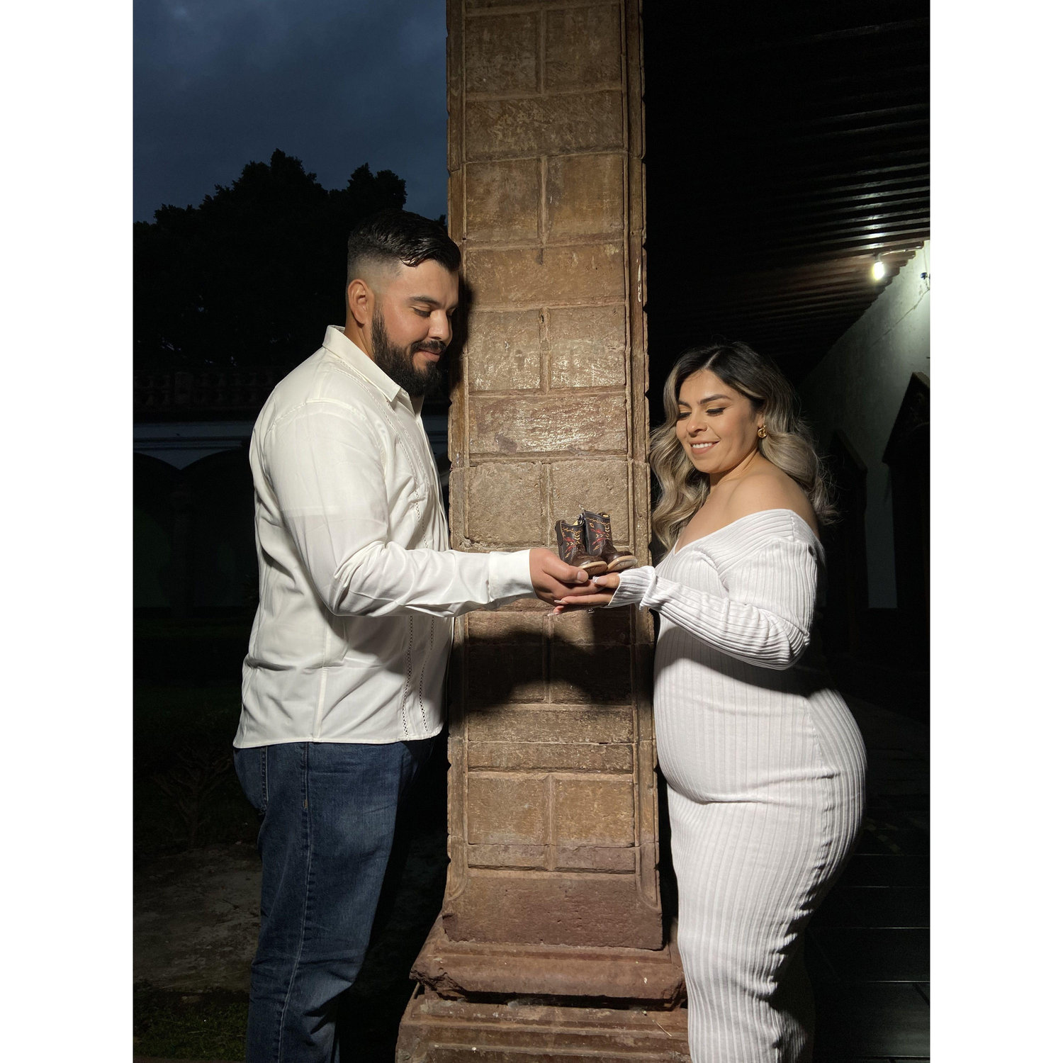 Our pregnancy announcement to everyone