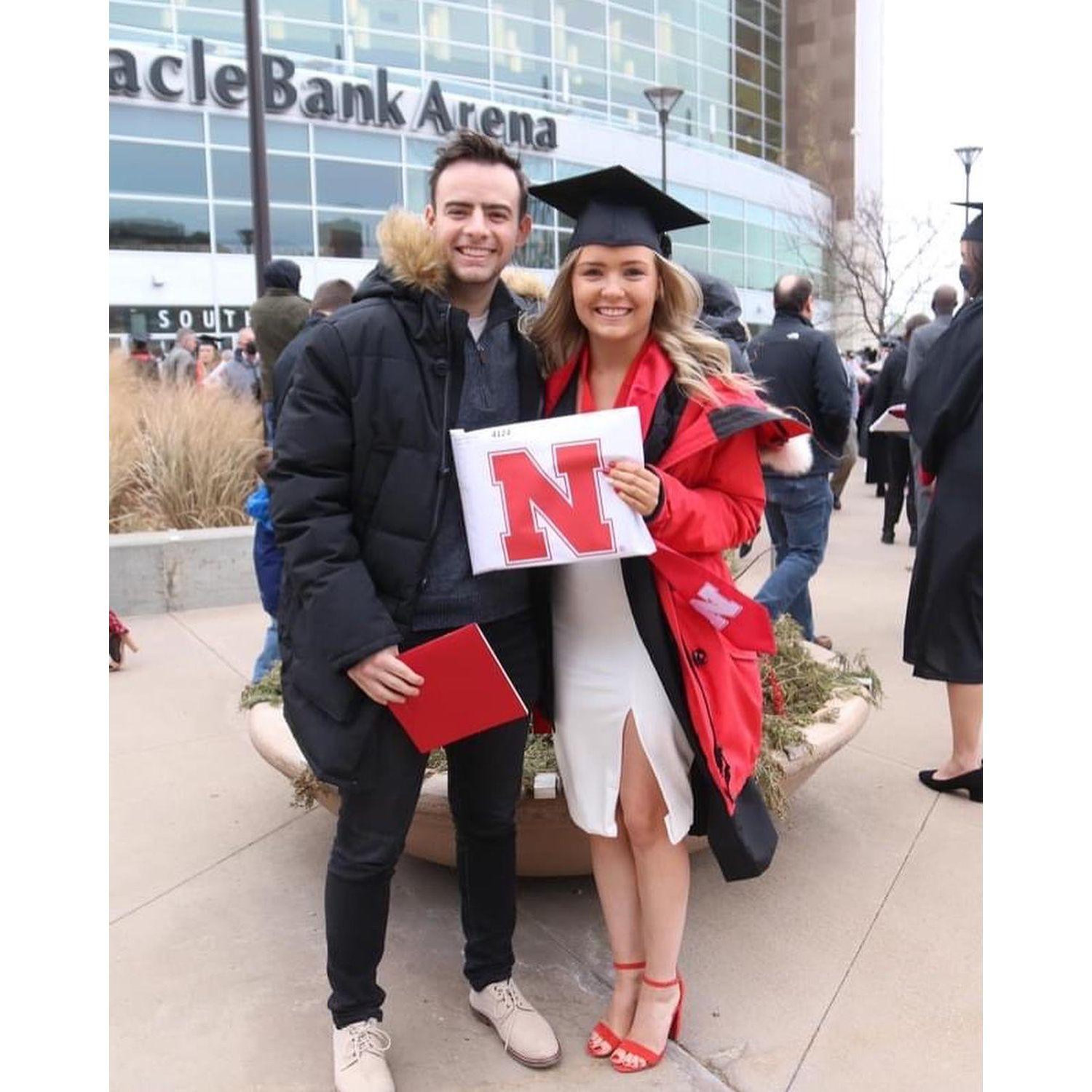 Reagan graduated! At this point the plan was to move to Omaha, boy how those plans did change...