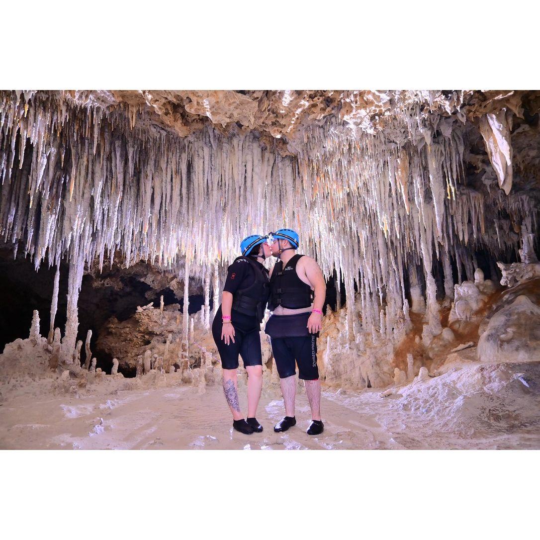 Our cruise excursion to Rio Secreto in Mexico!