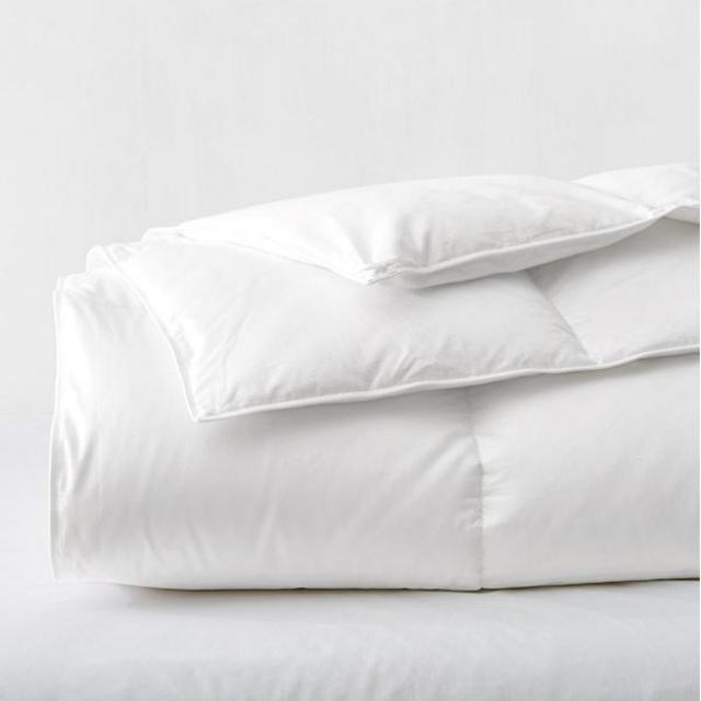 Garnet Hill Signature White Down Comforter - Medium Weight, King