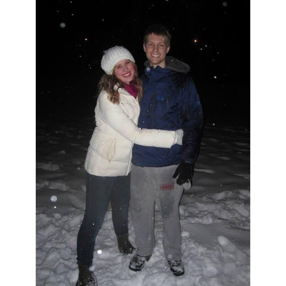 A Florida girl's first North Carolina snow day
2014