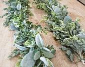 Eucalyptus Garland, Lambs Ear Garland,...