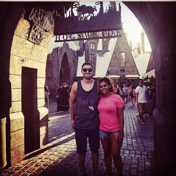 The first time in Hogsmeade (California)