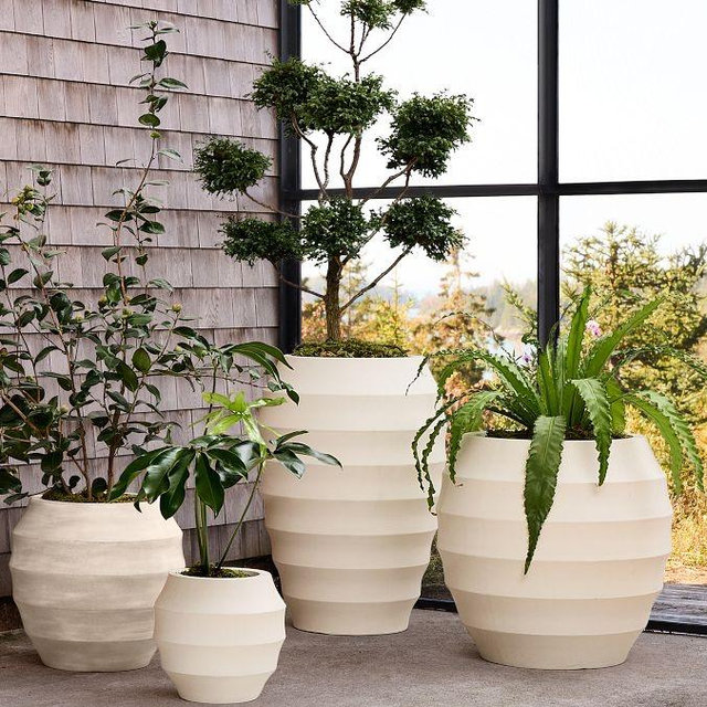 Eli Ficonstone Indoor/Outdoor Planters