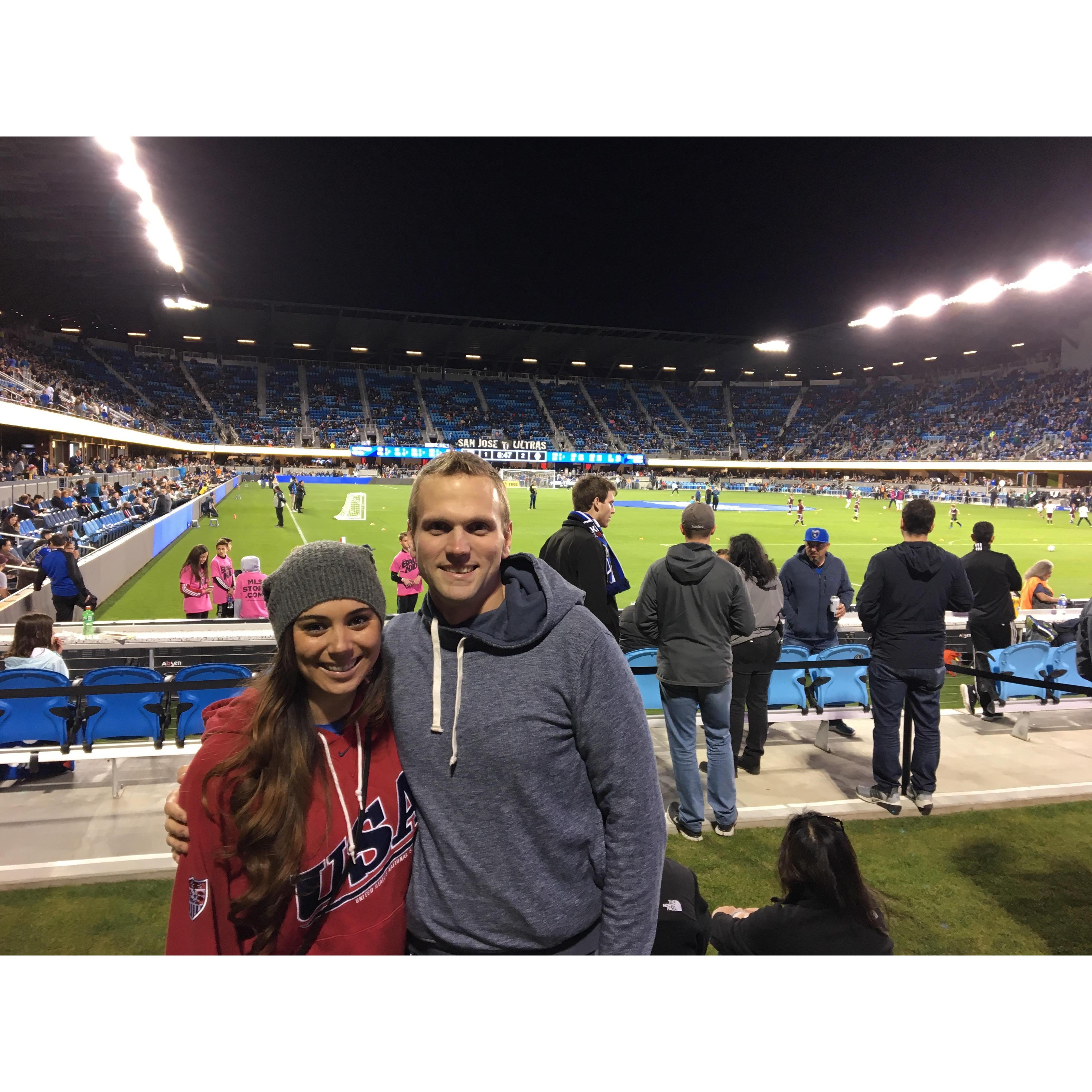 San Jose Earthquakes game