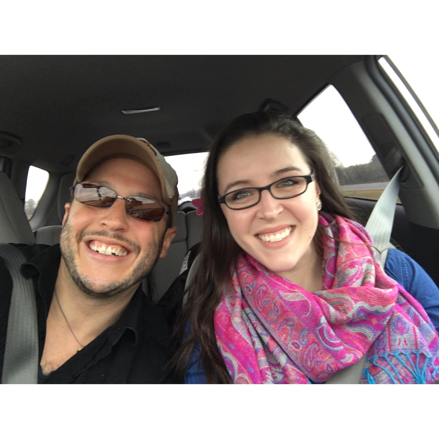 On our way to Ocean City to find our wedding venue!
*SPOILER* It's the first one we saw - SEACRETS!!