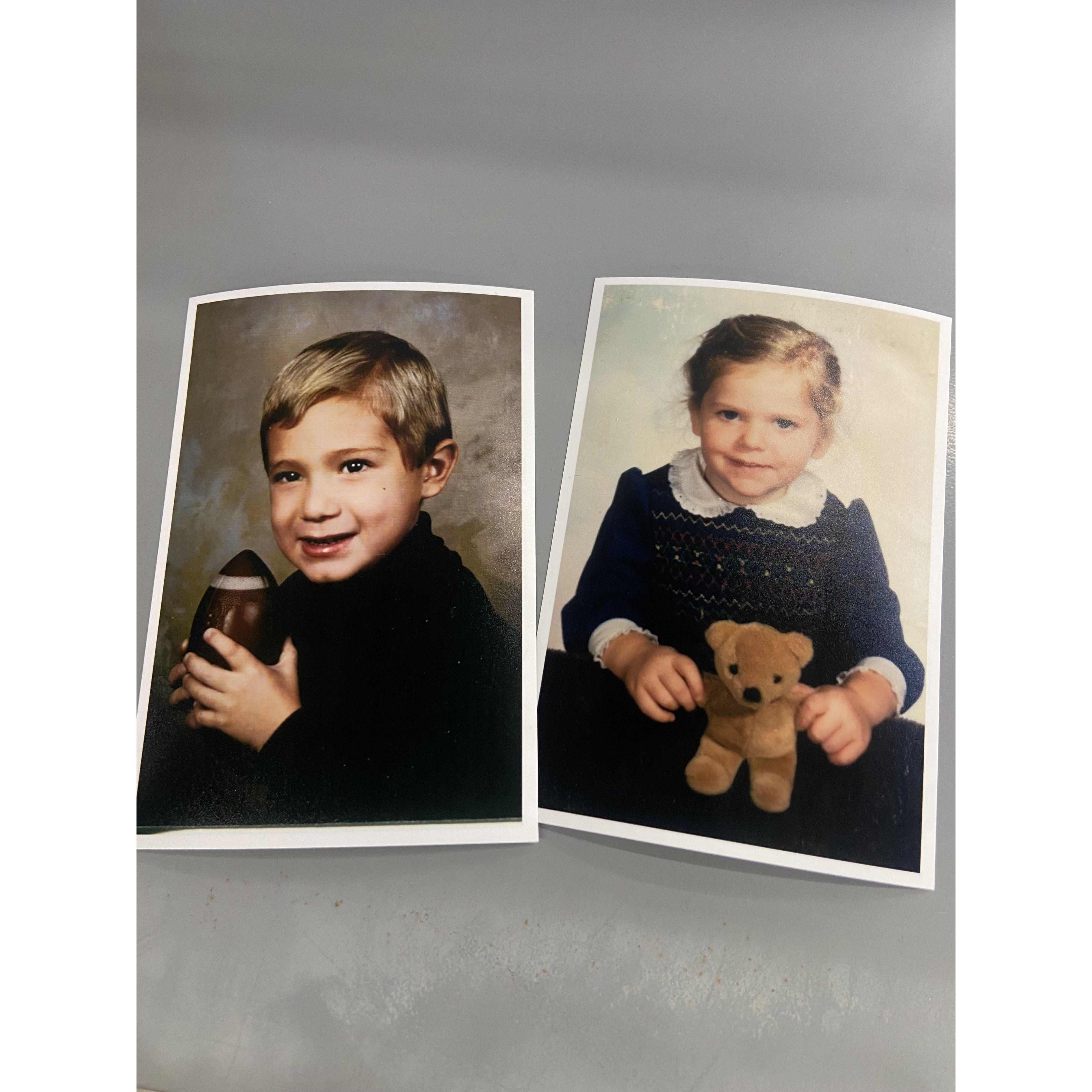 Apparently our parents had the same ideas for photography