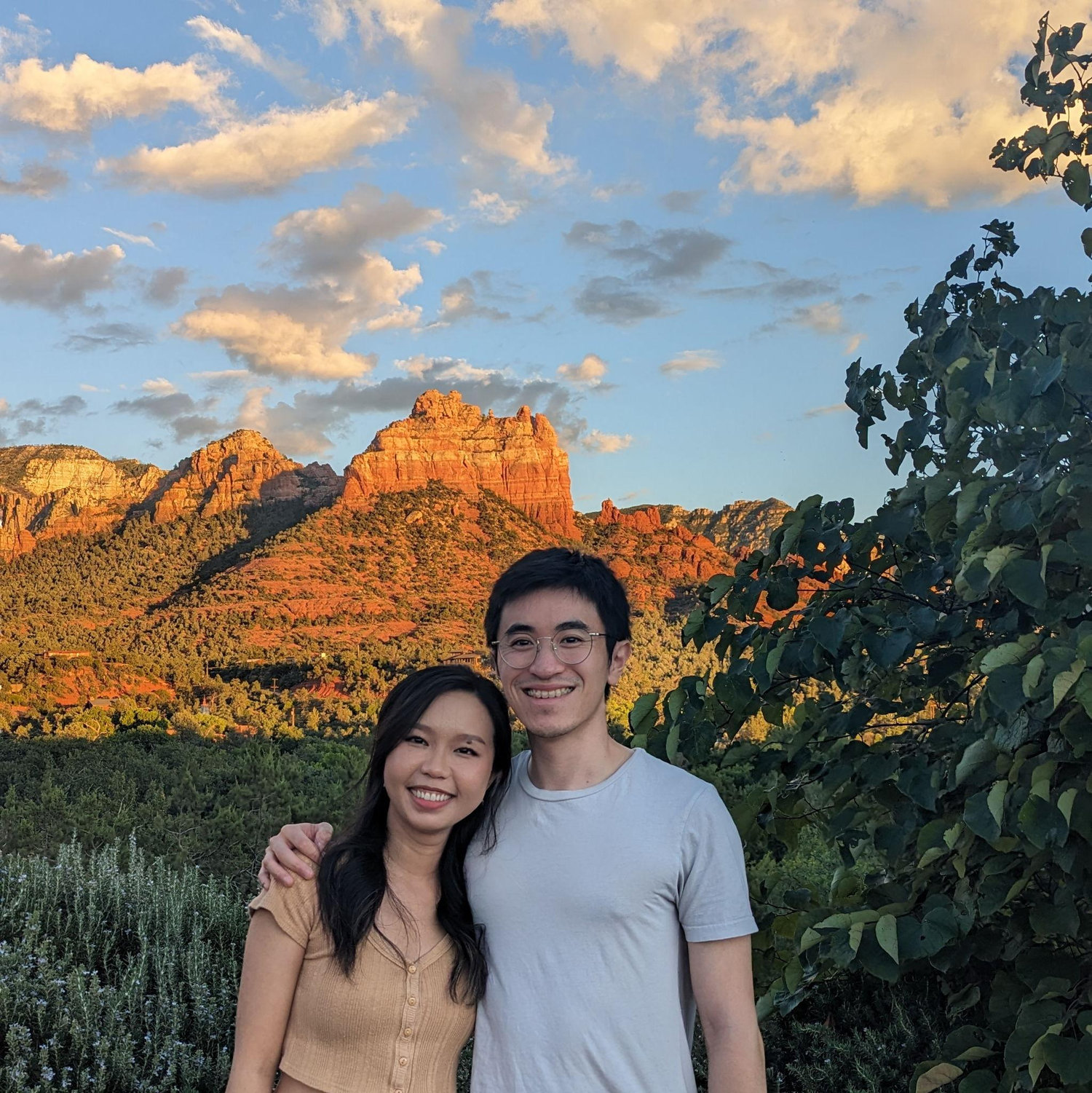 First mini trip together in Sedona, Arizona